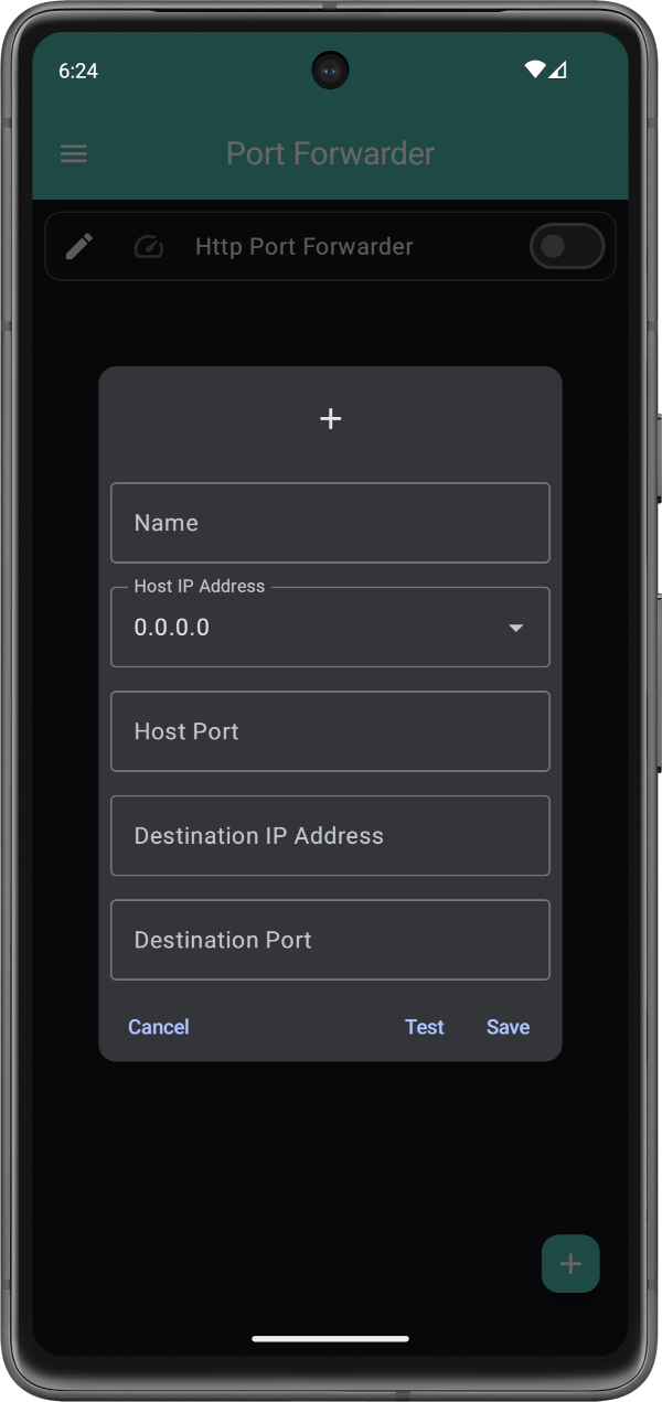 New Port Forwarder